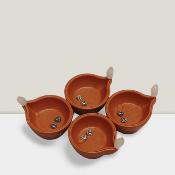 Water Sensor LED Diya - Pack Of 12 - Image 2